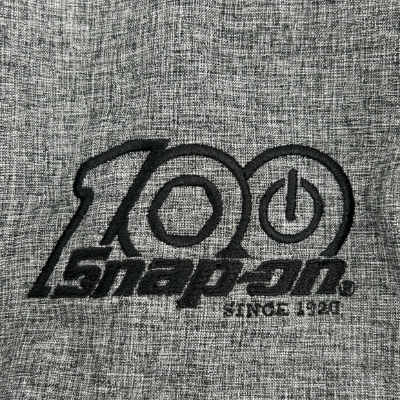 Snap On Mid Atlantic Jacket Men's 3XL Gray Black Hooded Full Zip Mechanic NWOT - Picture 8 of 14